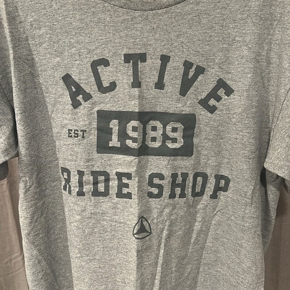 Active Ride Shop Gray Short Sleeve Tee - Picture 3 of 5
